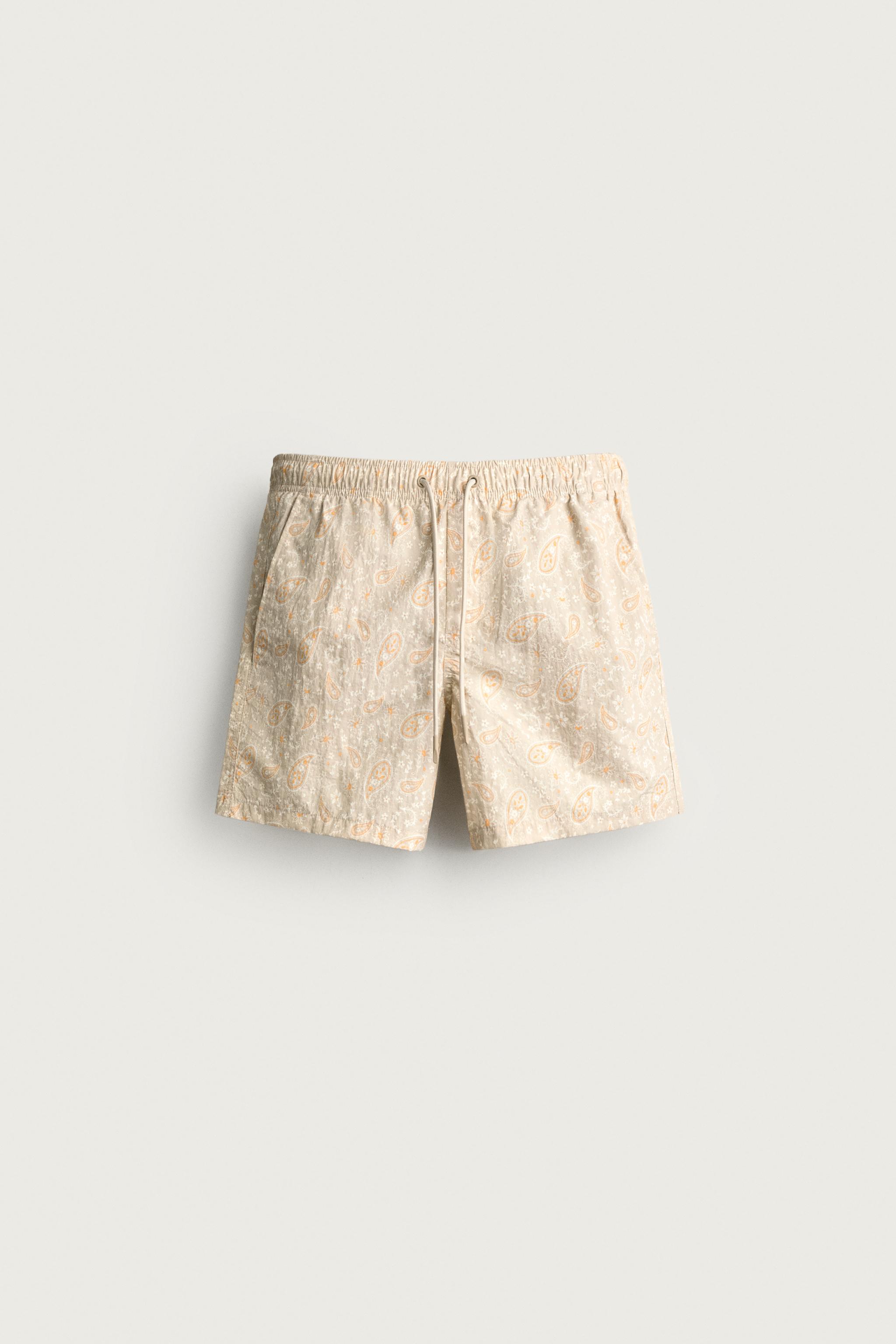 MAILLOT DE BAIN MI-LONG PAISLEY